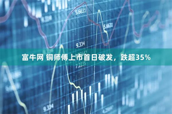 富牛网 铜师傅上市首日破发，跌超35%